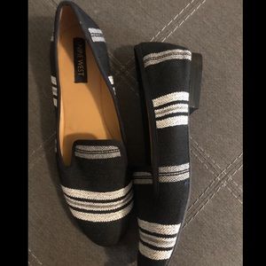 Nine West Striped Flats